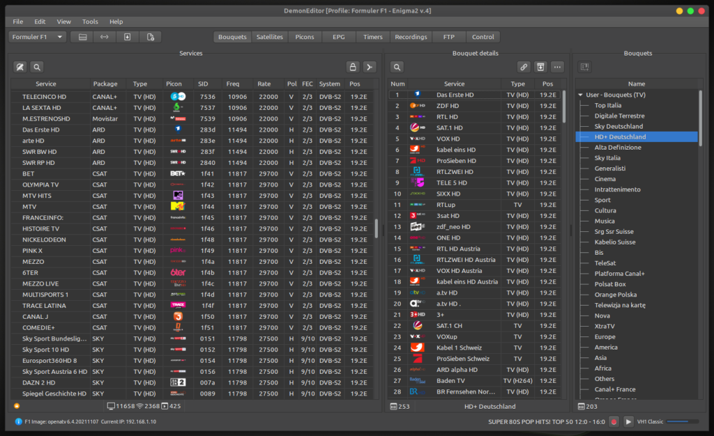 Select Bouquets IPTV